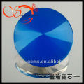 blue double sharp decorative glass beads (GLRD-13-BW406)